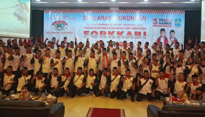 Forkkabi Deklarasi untuk Menangkan Paslon 03 di Pilkada Kota Bekasi 2024