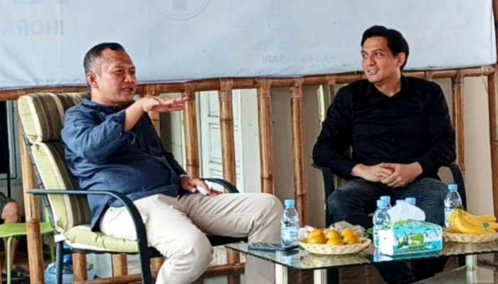 Bikin Sejuk, Usai Pilkada Dua Rival Calon Bupati di Indramayu Jalin Silaturrahmi