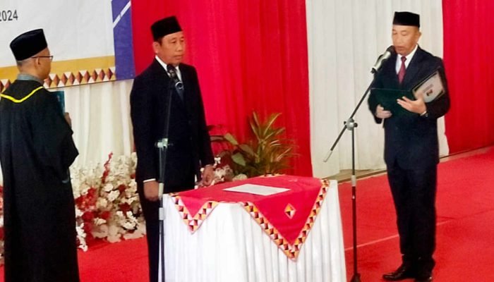 Selamat, Suaidi Resmi Jabat Sekda Kabupaten Tanggamus, Ini Pesan Pj Bupati Mulyadi