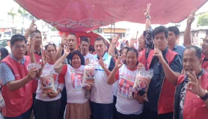 Roadshow Pamungkas SaTAHI Menangkan Paslon RidHo di Medan Satria Dipenuhi Warga