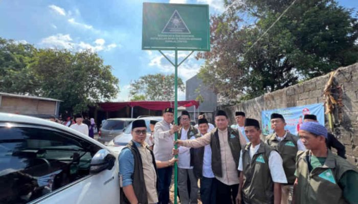 Tri Adhianto Mewakafkan Tanah untuk Gedung Aswaja Center di Jatiasih Kota Bekasi