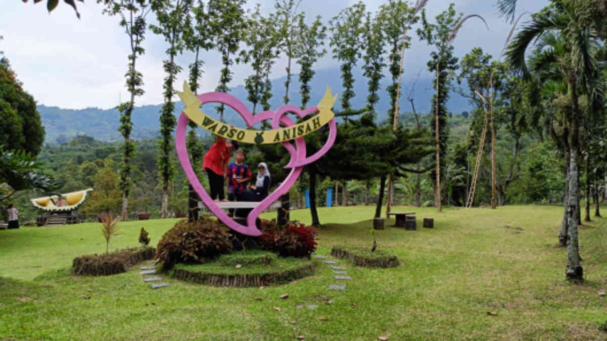 Lokasi tempat wisata Kebun Durian Warso Farm di Cijeruk, Bogor