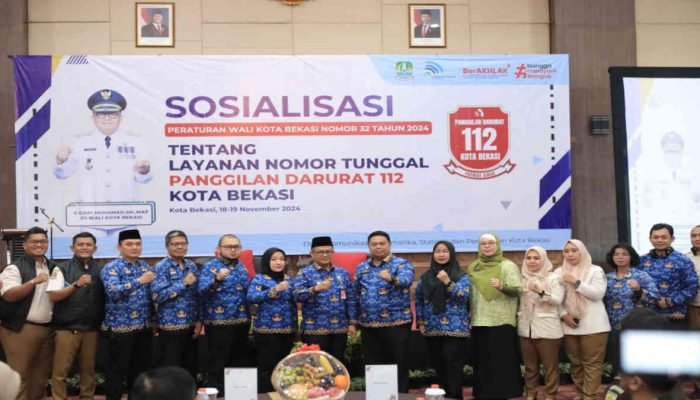 Mulai 2025, Kota Bekasi Akan Miliki Layanan Nomor Tunggal Panggilan Darurat “Patriot Siaga 112”