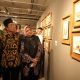 Menag Nasaruddin dan istri bersama rombongan saat melihatkan langsung berbagai karya yang ikut di Festival Harmoni Istiqlal 2024, Selasa 10 Desember 2024- foto doc ist