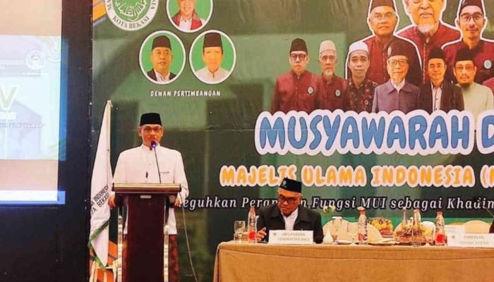 Terpilih Aklamasi, K.H Saifuddin Siroj Menggaunglantangkan Tiga Aspek Ini sebagai Ketua MUI Kota Bekasi