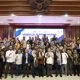 Pj Gubernur Jabar Bey Machmudin membuka Musyawarah Besar Ikatan Alumni Universitas Padjadjaran XI di Aula Graha Sanusi Unpad, Kota Bandung, Sabtu (7/12/2024).(Foto: Rizal FS/Biro Adpim Jabar)
