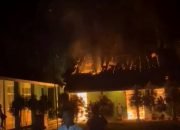 SD Inpres di Pekon Kalirejo Tanggamus Ludes Terbakar