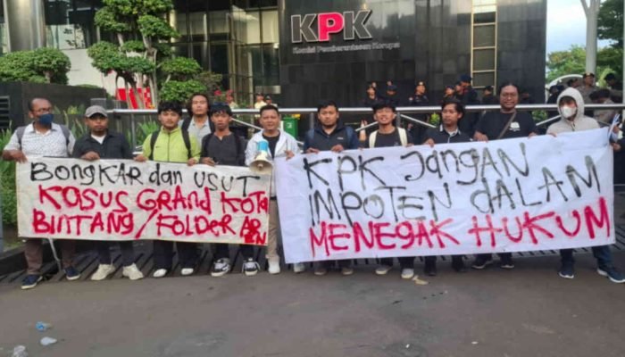 Gabungan Organisasi di Bekasi Desak KPK Bongkar Kasus Grand Kota Bintang dan Polder Aren Jaya