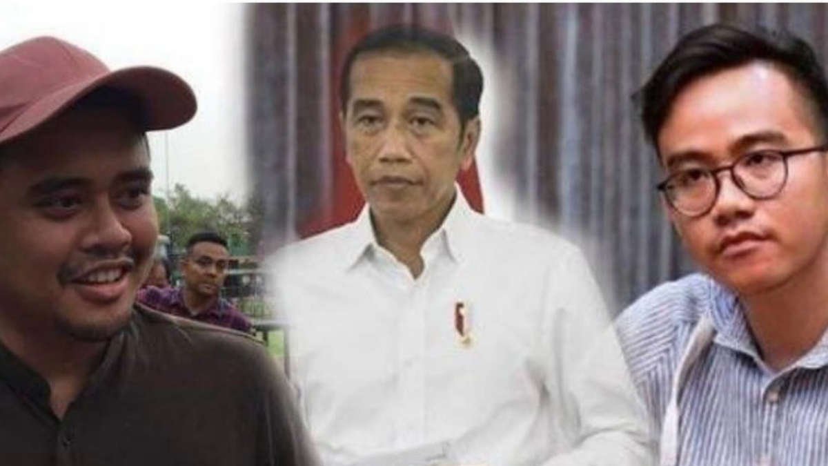 Sah PDIP Pecata Jokowi, Anak dan menantunya sebagai kader Partai