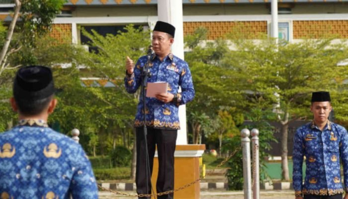 Apel Perdana Pemkab Pringsewu, Marindo: Awal Tahun Adalah Momentum Untuk Memperkuat Komitmen