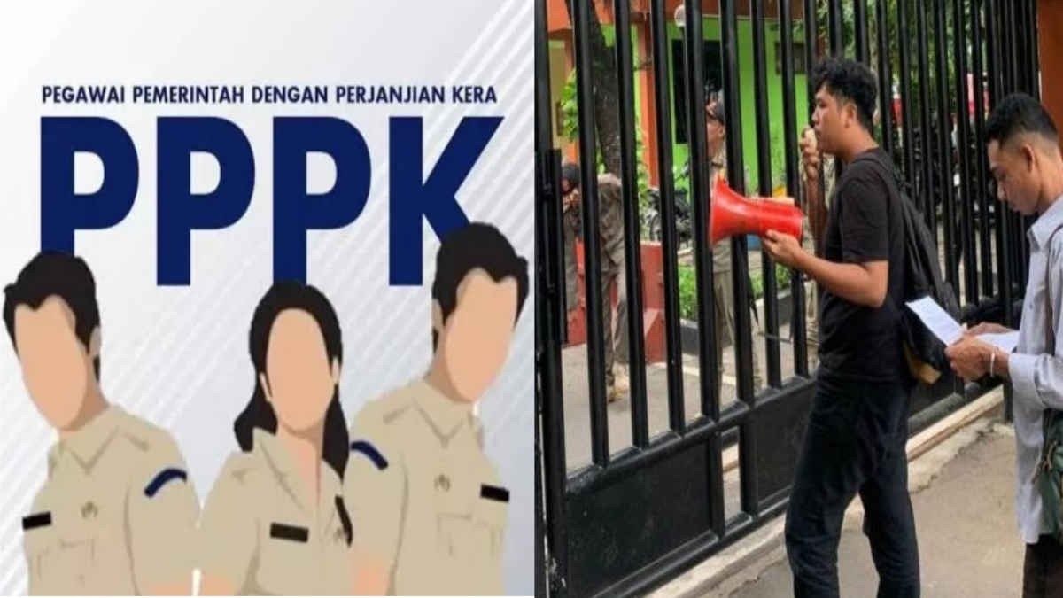 Forum Perjuangan Rakyat (FPR) Kota Bekasi menggeruduk Badan Kepegawaian Pendidikan dan Pelatihan Daerah (BKPSDM) Kota Bekasi, Jum’at (24/1/2025).