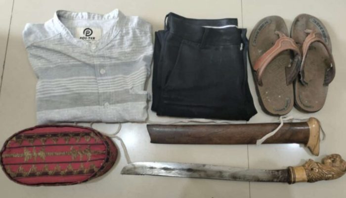 Gegara Sandal, Pria di Wonosobo Tanggamus Kena Bacok Golok