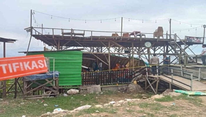 Kafe di Bandar Lampung Ambrol Malam Pergantian Tahun, Puluhan Pengunjung Alami Luka