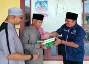 Jelang Ramadhan, IWO Lamtim Wakaf Al-Qur’an di Masjid Al Barokah Sidorejo
