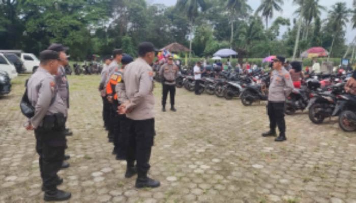 Pastikan Keamanan Wisatawan Di Taman Purbakala, Polsek Sekampung Udik Gelar Patroli Rutin