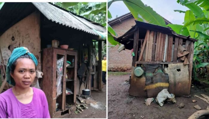 Hidup Miskin, Janda di Lampung Timur Bertahun-tahun Bertahan Tanpa Listrik di Gubuk Reyot
