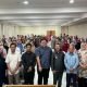 Foto: Wakil Walikota Kota Bekasi Abdul Harris Bobihoe hadiri kegiatan Fun Gathering Besti Miracle, bertempat di Auditorium, Stikes Mitra Keluarga Bekasi Timur.