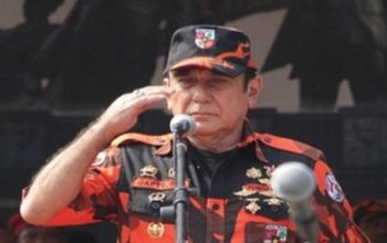 Ketua Majelis Pimpinan Nasional (MPN) Pemuda Pancasila (PP) Japto Soelistyo Soerjosoemarno
