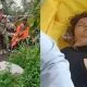 Foto penemuan sesosok jasad perempuan yang terbungkus dalam karung putih pada Rabu 19 Februari 2025 sekitar pukul 09.00 WIB, (foto_kolase)