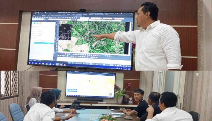 Temuan SHM di Laut Teluk Semaka, Kakan ATR/BPN Tanggamus Pastikan Kesalahan Tampil Peta di Website Bhumi