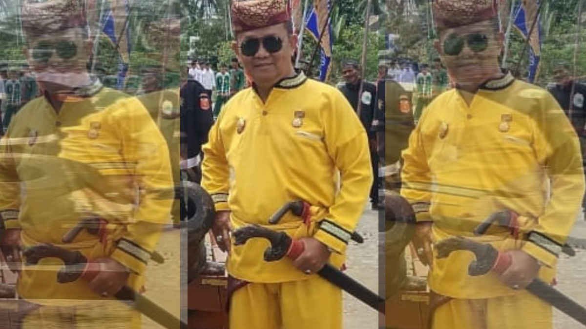 Foto: Panglima Penggittokh Alam Kabupaten Tanggamus, Hengki Asnari Buay Pernong, Paksi Pak Sekala Brak