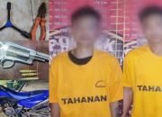 Polisi Bongkar Sindikat Curanmor di Tulang Bawang, Dua Pelaku Bersenpi Diringkus