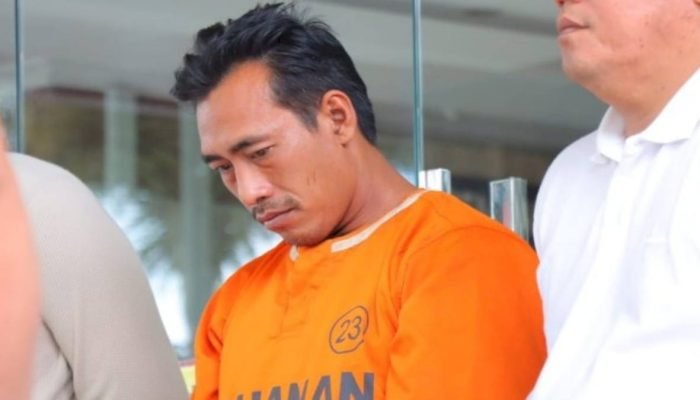 Diringkus Polisi, Ini Penampakan Sopir Truk Asal Negeri Katon yang Bakar Teman Wanita di Flyover Way Halim