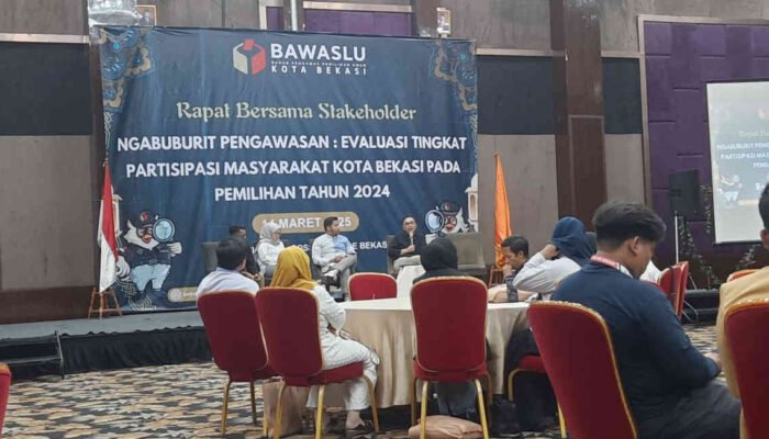 Hanya 55 Persen! Bawaslu Kota Bekasi Evaluasi Rendahnya Partisipasi Pemilih