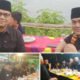 Foto: Ketua PAC Kota Agung Barat, Jonli (kaca mata) dan Ketua DPC Tanggamus, Nusirwan, saat menjelang buka puasa di Bukit Pasir Kota Agung, pada Sabtu 22 Maret 2025, (foto_kolase)
