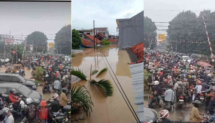 Kota Bekasi Lumpuh Diterjang Banjir Hebat