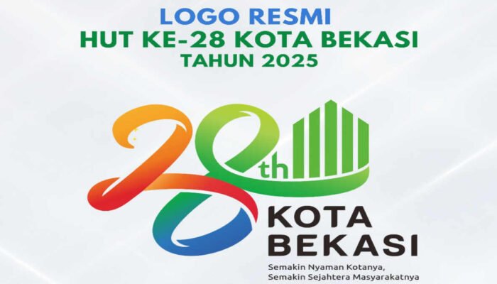 Ini Desain Logo Resmi HUT Kota Bekasi ke-28, Karya Warga Margahayu