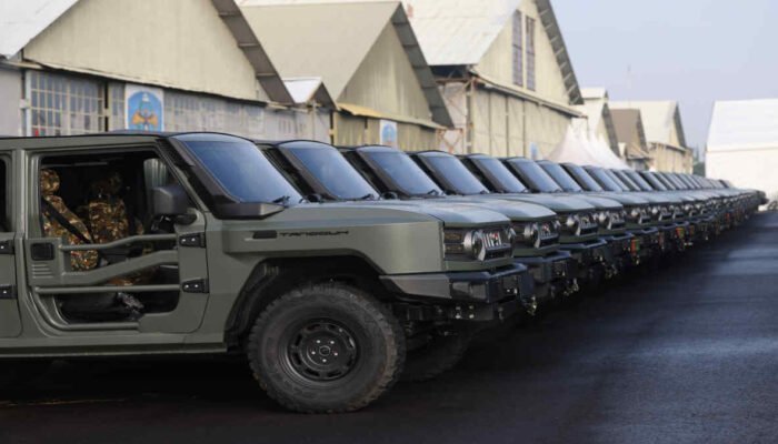 700 Unit Ransus Maung MV3 Diserahkan Menhan ke TNI-Polri