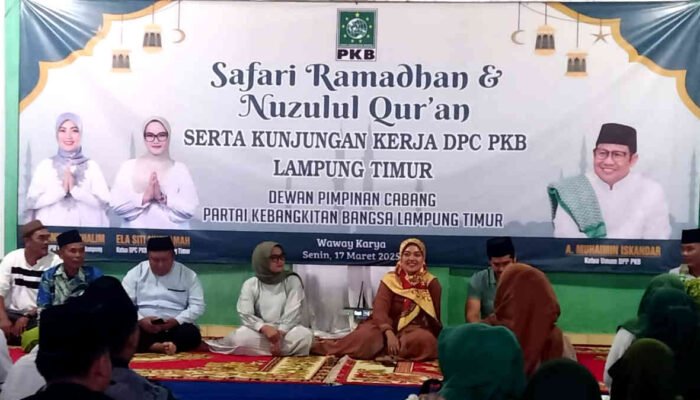 PKB Gelar Safari Ramadhan dan Nuzulul Qur’an di Waway Karya, Dihadiri Dua Wanita Hebat Ini