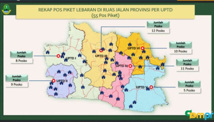 55 Posko di Ruas Jalur Mudik Daerah Jawa Barat Bisa Buat Lemaskan Badan Dilengkapi Fasilitas Toilet