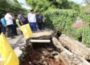 Jalan Longsor Putus Jalur di RW 11 Jatiluhur Segera Diperbaiki