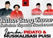 DPC PDI Perjuangan Kota Bekasi Gelar Lomba Pidato “Indonesia Menggugat”