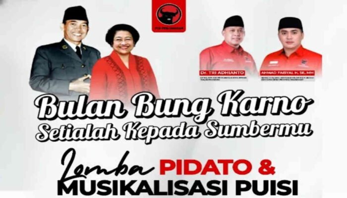 DPC PDI Perjuangan Kota Bekasi Gelar Lomba Pidato “Indonesia Menggugat”
