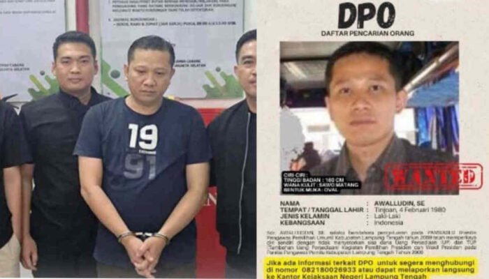 DPO 7 Tahun, Mantan Bendahara Panwaslu Lampung Tengah di Tangkap di Jakarta