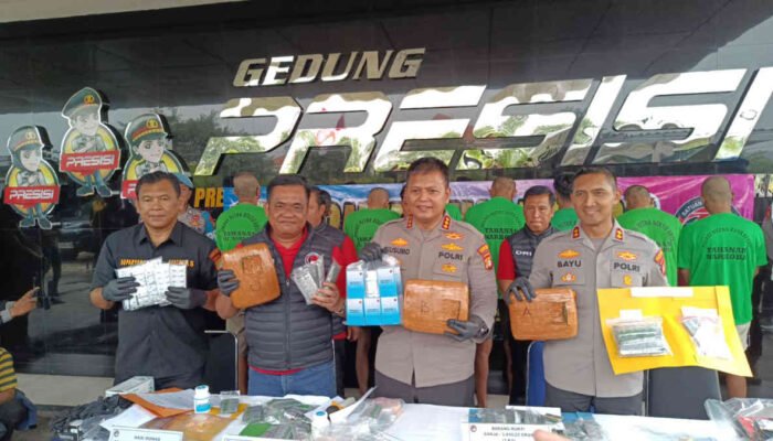 Operasi Berantas Jaya, Polrestro Bekasi Kota Amankan 3 Kilogram Ganja dan Ribuan Butir Obat Keras