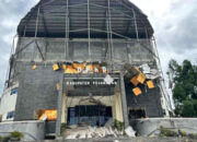 Ornamen Depan Gedung DPRD Pesawaran Ambrol, Pertanda Apa?