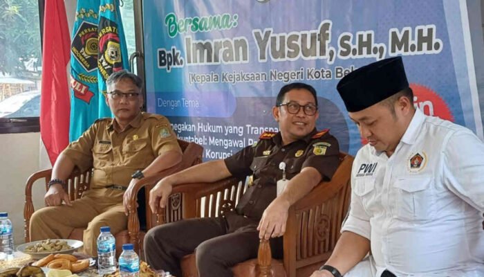 Hadiri Acara Diskusi Media oleh PWI Bekasi, Kajari Kembali Janji Selesaikan Kasus Alat Olah Raga