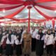 Wakil Wali Kota Bekasi Harris Bobihoe memberi motivasi ribuan peserta seleksi P3K tahap dua di BKN Pusat, Cililitan, Jakarta, Selasa 6 Mei 2025 - foto doc ist