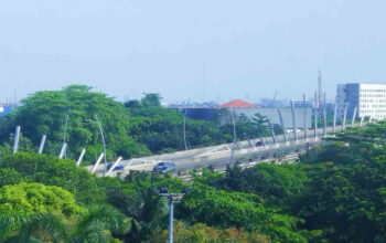 Suasana penghijauan di Kota Bekasi