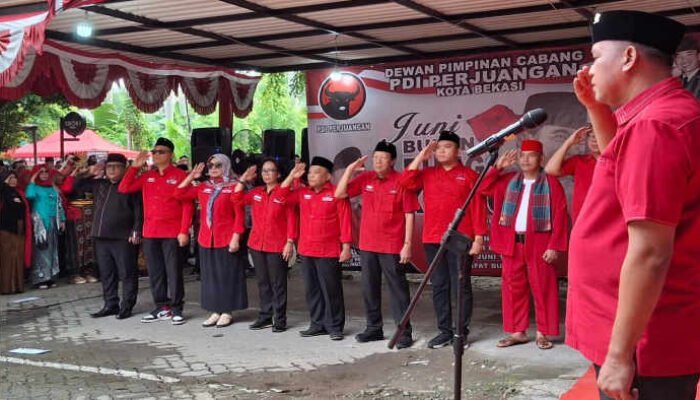 Api Perjuangan Bung Karno Menyala di DPC PDIP Kota Bekasi Dalam Peringatan Hari Kesaktian Pancasila