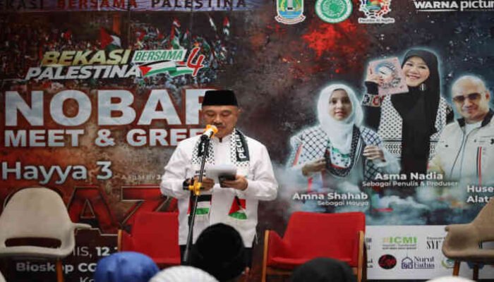Wakil Wali Kota Bekasi Hadiri Pemutaran GAZA (HAYYA 3), Serukan Dukungan untuk Palestina