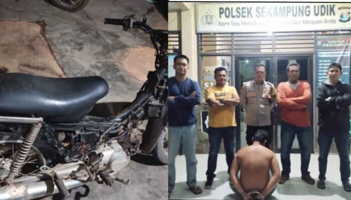 Pelaku Ranmor Acara Adat Pernikahan di GSB Ditangkap Polisi