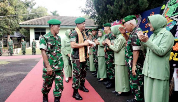Estafet Kepemimpinan Kodim 0424 Tanggamus Dari Letkol Vicky ke Letkol Dwi, Teguhkan Sinergi dan Dedikasi