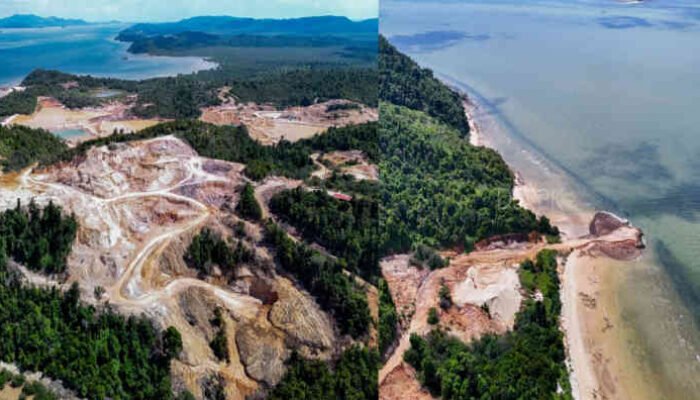 Tambang Ilegal di Pulau Citlim, Nyaris Tenggelamkan Pulau Kecil di Kabupaten Karimun