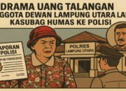 Kena PHP, Anggota Dewan Lampung Utara Laporkan Kasubag Humas ke Polisi