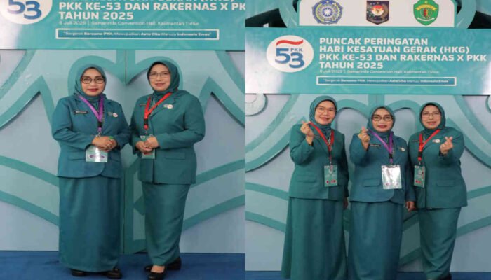 PKK Kota Bekasi Tampil Aktif di HKG ke-53, Usung Koperasi sebagai Pilar Kesejahteraan Keluarga